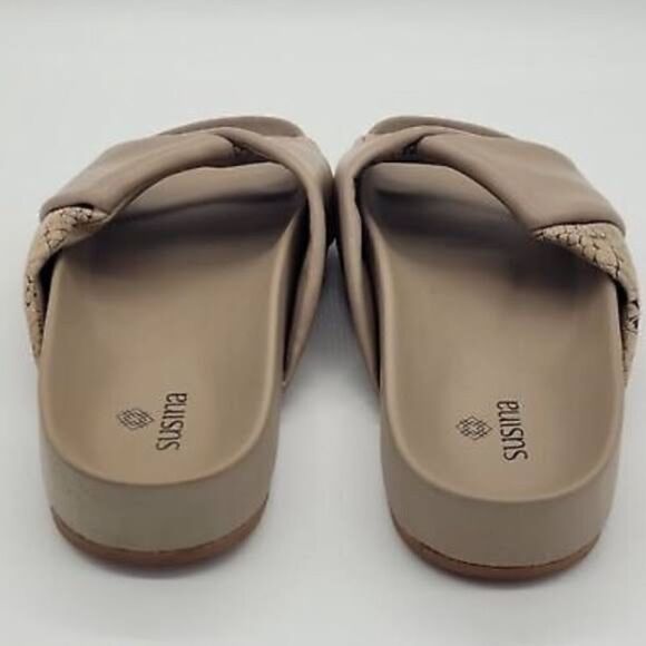 Susina Vista Snakeskin Slide Sandals Size 8 NWT - Picture 4 of 7